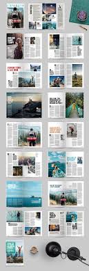 How to create a magazine layout in adobe indesign & photoshop. An A4 Indesign Magazine Template With 32 Pages