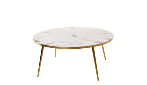 Der achteckige couchtisch hat ein goldenes metallgestell in diamantdesign und eine elegante platte aus grünem marmor ♥. Pols Potten Couchtisch Marmor Look Weiss Dopo Domani