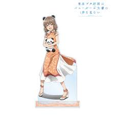 Youth Pig No Dream of Bunny Girl Senpais Drawn Illustration Kaede Azusagawa  China Dress Ver. Extra Large Acrylic Stand : Amazon.sg: Toys
