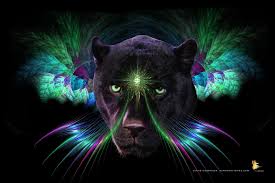 The Black Panther Is A Feminine And Lunar Totem Solitary Secretive And Silent Black Panther Tattoo Spirit Animal Animal Symbolism