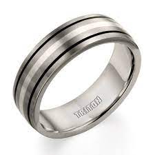 Triton Titanium And Sterling Silver Wedding Ring Mens Wedding Rings Unique Rings Mens Wedding Bands Mens Wedding Bands Tungsten