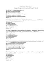 5.both military and business organizations do all of the following except 121 Which Stage In The Strategic Management Process Is Most Difficult Explain Course Hero