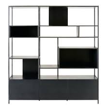 Bibliotheque 3 Portes Opal En Metal Noir Prix Bibliotheque Maisons Du Monde 1 190 00 Ttc Bibliotheque Maison Du Monde Bibliotheque Metal Bibliotheque Noire