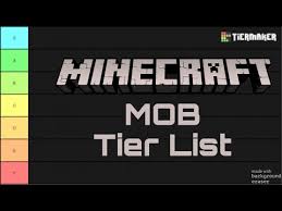 Apr 13, 2021 · minecraft server tier list. Minecraft Mobs Tier List 11 2021