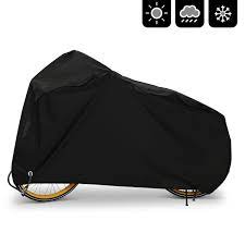 Aimuho Bike Cover 210d Oxford Fabric Waterproof Bicycle Cover With Lock Holes Outdoor Bicycle Rain Cover Uv Protectio Bike Cover Bicycle Cover Outdoor Bicycle