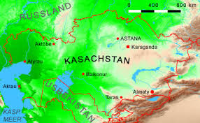 Karte von kasachstan, kostenlose hochauflösende karten von kasachstan, physische, politische und reliefkarten Transport Informations Service