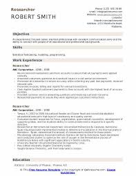 Curriculum vitae in research paper example. Researcher Resume Samples Qwikresume
