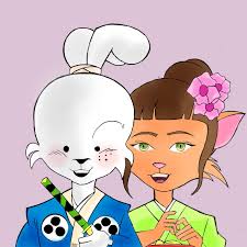 Digital art of original character