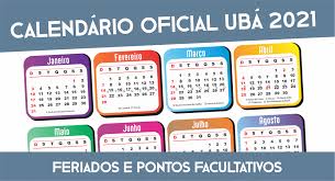 O calendário tem uma importância muito grande na história da humanidade. Prefeitura Municipal De Uba Calendario De Feriados E Pontos Facultativos De 2021