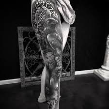 Nautical themed black and gray tattoos. Realistic Black Grey Forty One Tattoo