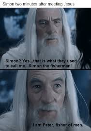 Yet another Simon Peter meme : r/dankchristianmemes