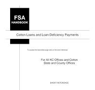 7-cn_r16-a02, "Cotton Loans and Loan Deficiency Payments"
