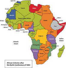 Map Of Africa 1800 8 Map Of Africa Showing Colonies After The Berlin Conference Of 1884 |  Download Scientific Diagram