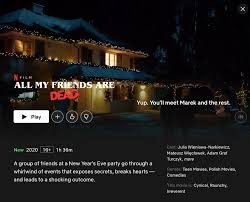 Nonton film streaming movie bioskop cinema 21 box office subtitle indonesia gratis online download. Feel Slovenia On Twitter New On Netflix All My Friends Are Dead Is A Directorial Debut Of Young Slovenian Movie Writer And Director Jan Belcl Ifeelslovenia Sloveniaculture Netflix Https T Co Vxxizfqnjh