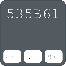 * δυστυχώς, δεν μπορούμε να εγγυηθούμε την πλήρη πιστότητα των χρωμάτων. Benjamin Moore Deep Secret Csp 625 535b61 Hex Farbcode Schemas Farben Farbpaletten Passende Lackfarben