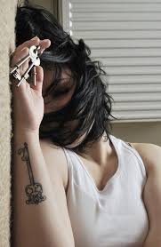 If fading is a concern for you try avoiding areas the side of the wrists, where fading is a common concern. Key Tattoo Cool Wrist Tattoos Wrist Tattoos Girls Tattoos
