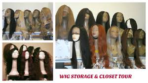 A wig carrying case sometimes known as a wig traveling case or wig box allows you to transport your wigs separate from your other travel items. Wig Storage Closet Tour How I Store My Wigs Muffinismylovers Youtube