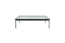 A modern themed low round coffee table that is sleek and will upgrade your home to look stunning. 10 Easy Pieces Modern Glass Coffee Tables Remodelista