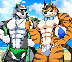 Ryekie X Monomasa by bearlovestiger13 -- Fur Affinity [dot] net