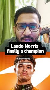 Lando Norris completes a legendary journey—rising from years of  determination to becoming McLaren’s first champion since 2008. Winning the  title by just two points, he proves that consistency, ...