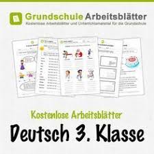 Kostenlose Arbeitsblatter Und Unterrichtsmaterial Fur Den Deutsch In Der 3 Klasse In Der Grundschule Deutsch Lernen Kinder Lesen Lernen Grundschule