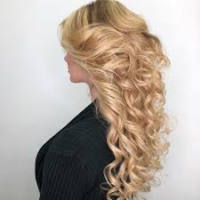 Read on to learn how to dye your hair blonde right at home and the products you can add to your hair. 16 Blonde Curly Hair Ideas Trending In 2021