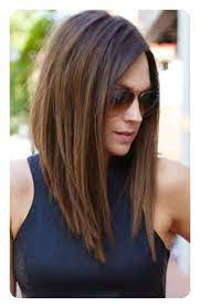 Asymmetrical bob haircuts are popular for a number of reasons, including their apparent femininity. Asymmetrical Long Bob With Bangs Novocom Top