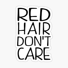 Looking for your next little black dress? Redheads Stickers Redbubble