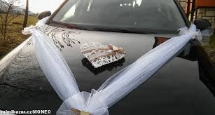 Image result for svatební  výzdoba auta