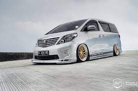 the impeccable family van winston s alphard on rotiform toyota alphard van rotiform
