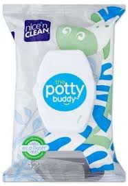 Potty Buddy 42 Count Flush Wipes Potty Flushable Wipes Cleaning