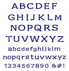 Monogram patterns come in all kinds of styles, ranging from simple . Plain And Simple Font Embroidery Alphabet From Great Notions Grand Slam Designs