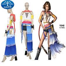 Submitted 2 years ago by injunes. Mass Final Fantasy X Ffx 2 Yuna Cosplay Kostum Yuna Jeder Grosse Ziemlich Anzug Madchen Kleid Sexy Unniform Yuna Cosplay Cosplay Costumefinal Fantasy X Aliexpress