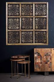 Vintage Triptychon Als Dekoration Im Schlafzimmer Oder Wohnzimmer Orientalisches Wandbild Wanpannel In Schwarz Als Wanddekoration Orientalische Holz Ornament Wanddeko Anida 60cm Gross Xl Skulpturen Wohnaccessoires Deko Holz wanddeko rajab 120cm gross xxl dunkelbraun.