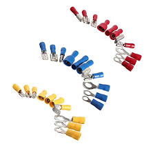 Auto post terminal (sae terminal). Elite M 480pcs Wire Terminals Crimp Connectors Electrical Terminals Kit Automotive Wire Connector Set In Red Blue Yellow Amazon Com Industrial Scientific