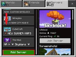 The list already contains 63 servers. How To Join Your Minecraft Bedrock Edition Server Minecraft Bedrock Edition Knowledgebase Article Nodecraft