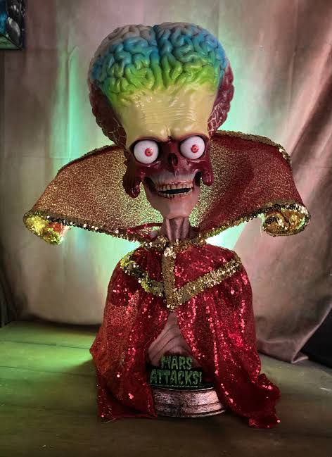 Tim Burton's MARS ATTACKS "ambassador Alien" Life Size Bust - Etsy Israel