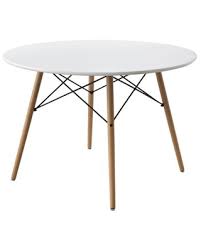 Free delivery and returns on ebay plus items for plus members. The Best Sales For Mainstays 42 Round Modern Dining Table Mid Century Style Beech And White Color