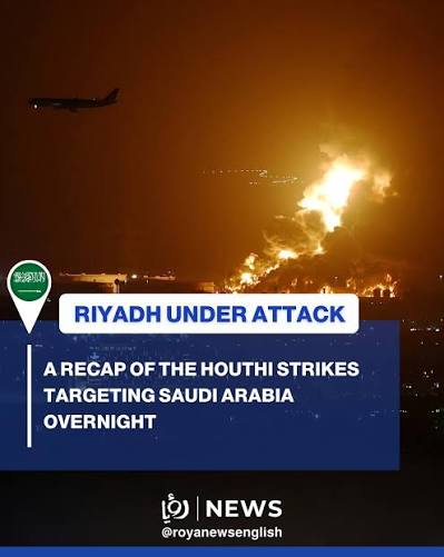 Yemen's Houthis claimed they launched a ballistic missile toward King Khalid International Airport in Riyadh early Thursday, saying the attack disrupted operations at the Saudi capital's main airport.
