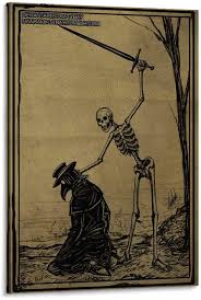 Medieval skeleton warrior art by markus. Amazon Com Jqwer The Creepy Medieval Art Skeleton Death Dance Canvas Art Poster And Wall Art Picture Print Modern Family Bedroom Decor Posters 08x12inch 20x30cm Posters Prints