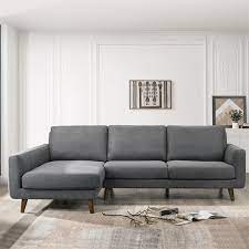 Explore kennyk@k2modern.com's photos on flickr. Allora Mid Century Modern Sectional Left Chaise Sofa In Gray A 5145 1977332