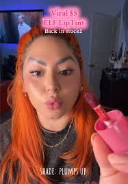 $5 ELF Lip Tint Review: Plumps Up Shade Obsessed!