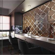 Check spelling or type a new query. Diamond Mirror Wall Stickers 3d Diy Self Adhesive Stickers Living Room Bedroom Decor Acrylic Decal Art Mirror Wall Film Tiles Wallpapers Aliexpress
