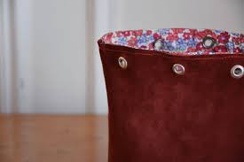 Diy Le Sac Seau En Cuir De La Mallette Des Minettes Sac Seau Diy Sac Bourse Sac