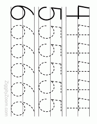 Our premium handwriting worksheets collection includes writing practice for all the letters of the alphabet. Number Tracing Worksheet Numbers 4 To 6 Tracing Worksheets Preschool Numbers Preschool Preschool Worksheets