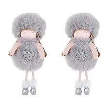 Amazon.com: Sexct 2 Pcs Angel Doll Pendant Tree Hanging Ornament Christmas  Tree Angel Doll Decoration Christmas Elf Decorations for Party Festival  Home Decor Snowflake Style : Home & Kitchen