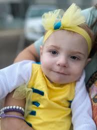 Happy Halloween from our Mississippi State Cheerleaders and then  Ariel/Flounder! We have had so much fun over the past week creating  memories and celebrating Charlotte's first Halloween at home! 👻🎃🧡