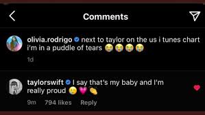 We will update it as soon as we find it. Olivia Rodrigo On Twitter Thinking About Legally Changing My Name To Taylor Swifts Baby