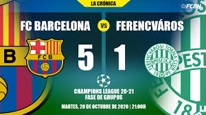 There only previous appearance at this stage was in 1995. Barca Returns To The Champions In A Big Way And Thrashes Ferencvaros 4 1