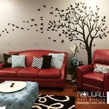 Amovible Windy Tree Wall Decal Salon Chambre Mur Stickers Mur Autocollant Home Decor Papier Peint Stickers Salon Mur De Chambre Stickers Muraux Arbre